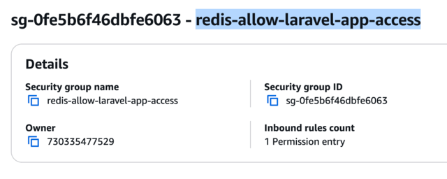 Create the Security Group