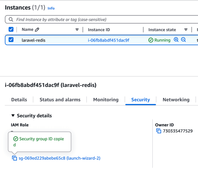 Copy EC2 security group